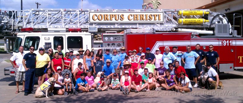 July 2011 - 200 participants led by Mayor Adame over a specially opened bridge