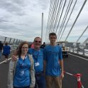 September 2017 - Queensferry Crossing UK  September 2017 - Hurricane Harvey so we went to Scotland and walked the Queensferry Crossing instead